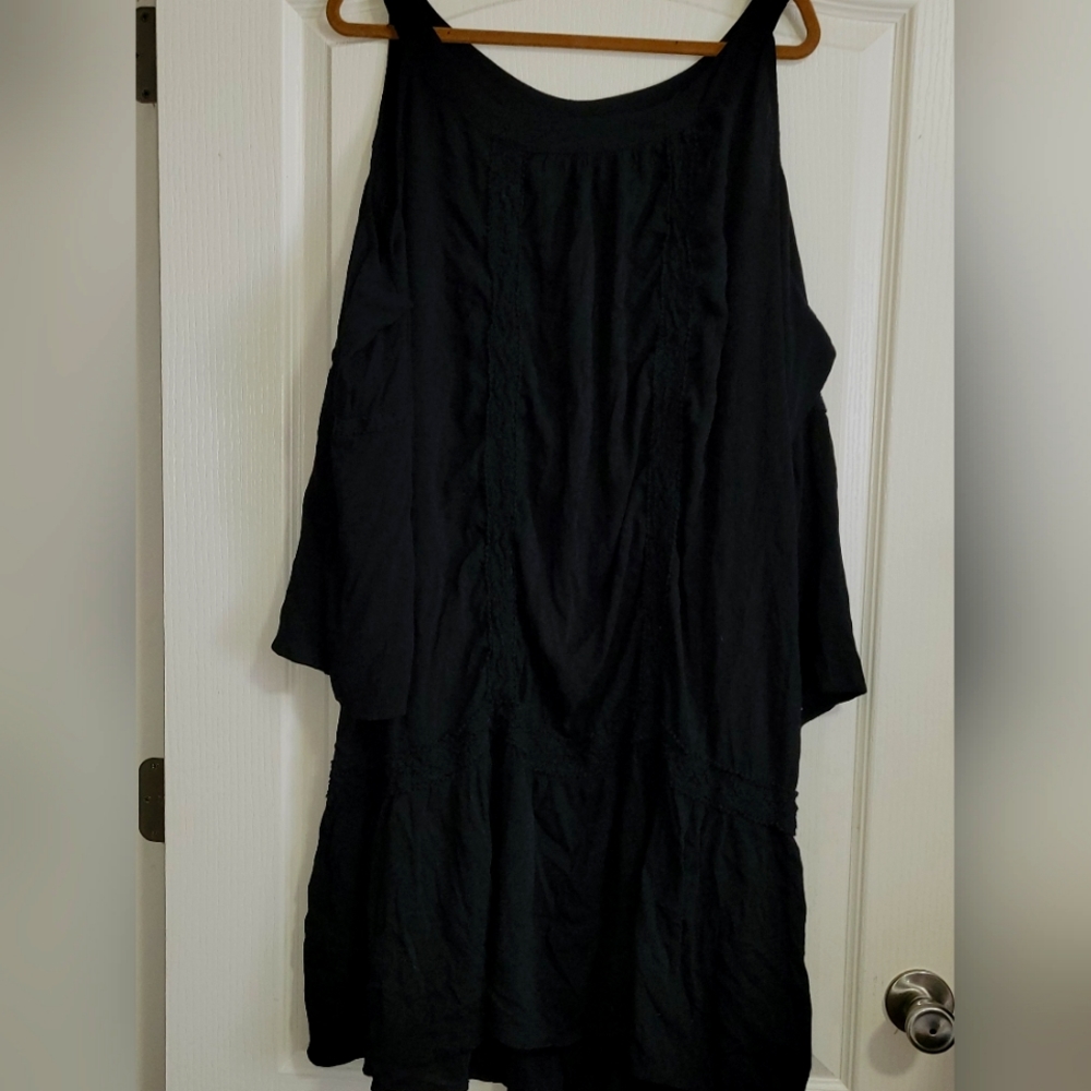 Terra sky 2x dress with lace details
